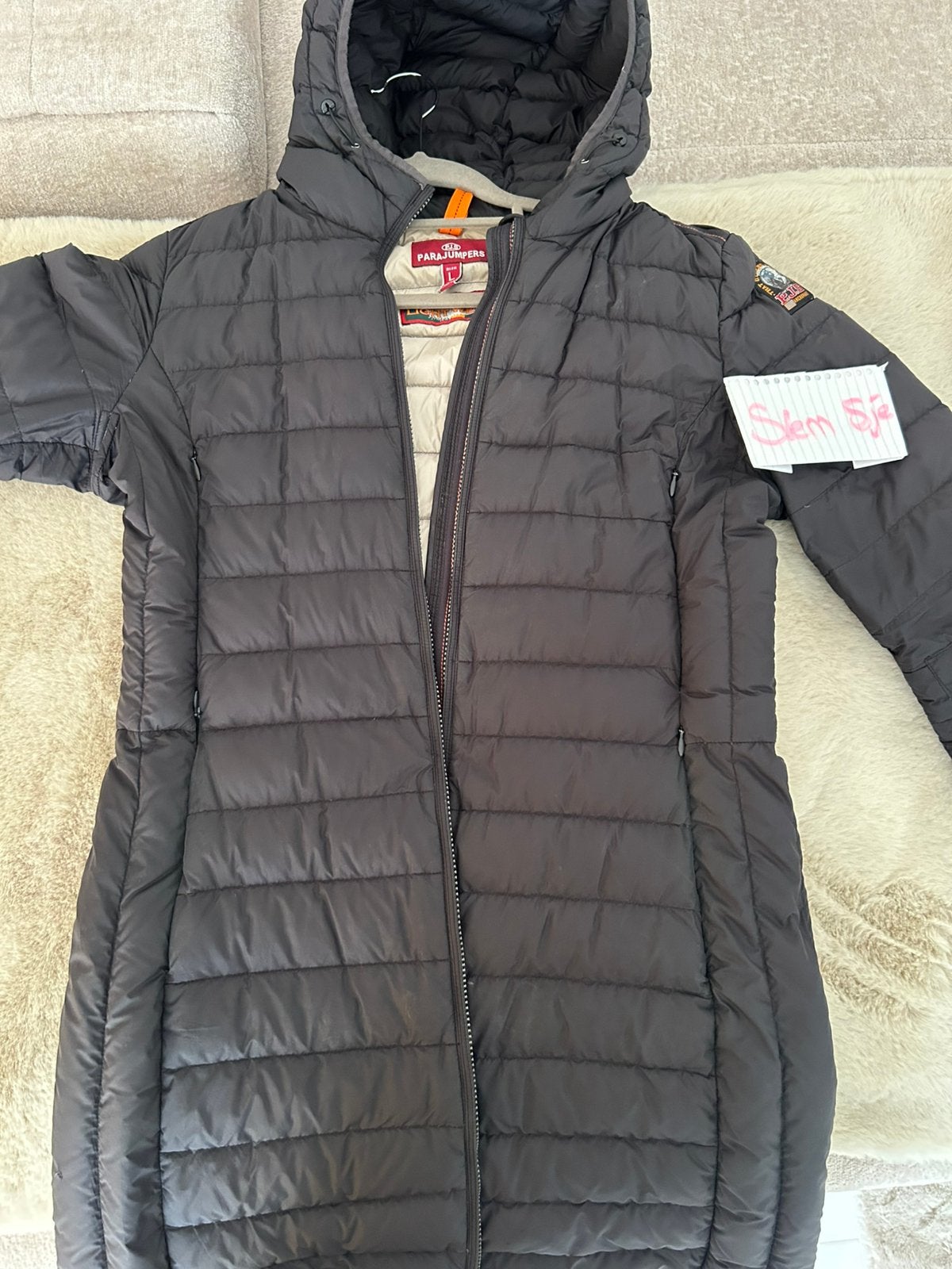 Parajumper lightweight jas maat L, Zwart, Maat 42/44 (L), Ophalen of Verzenden, Zo goed als nieuw
