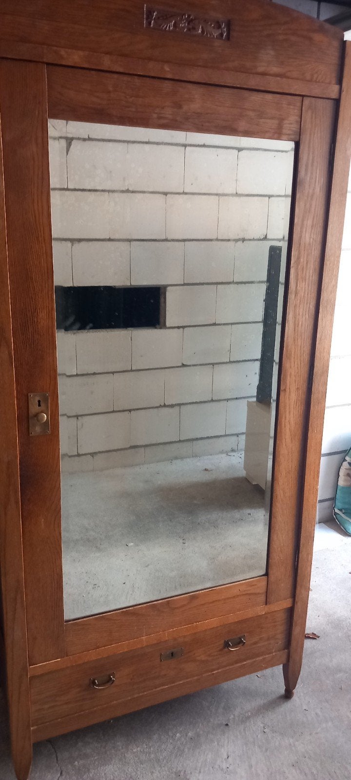 Oude kast., Antiek en Kunst, Ophalen
