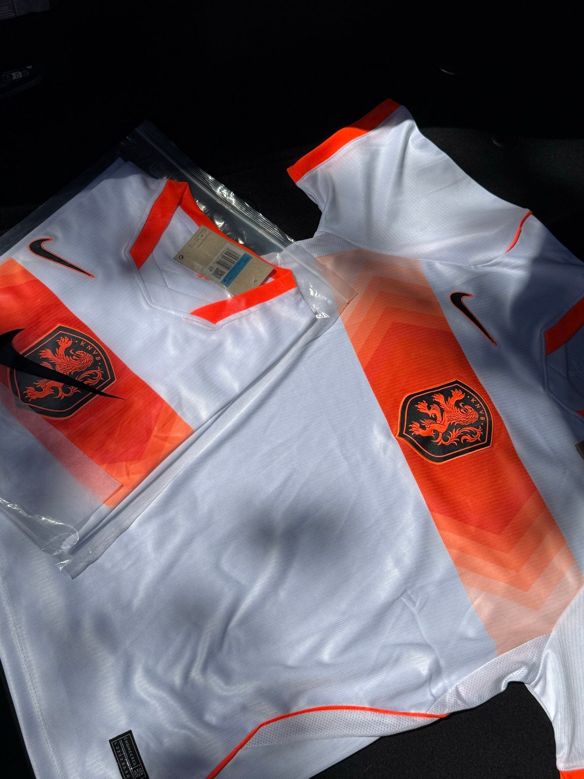 Nederland uit wk shirt 26, Wit, Nieuw, Overige maten, Ophalen of Verzenden
