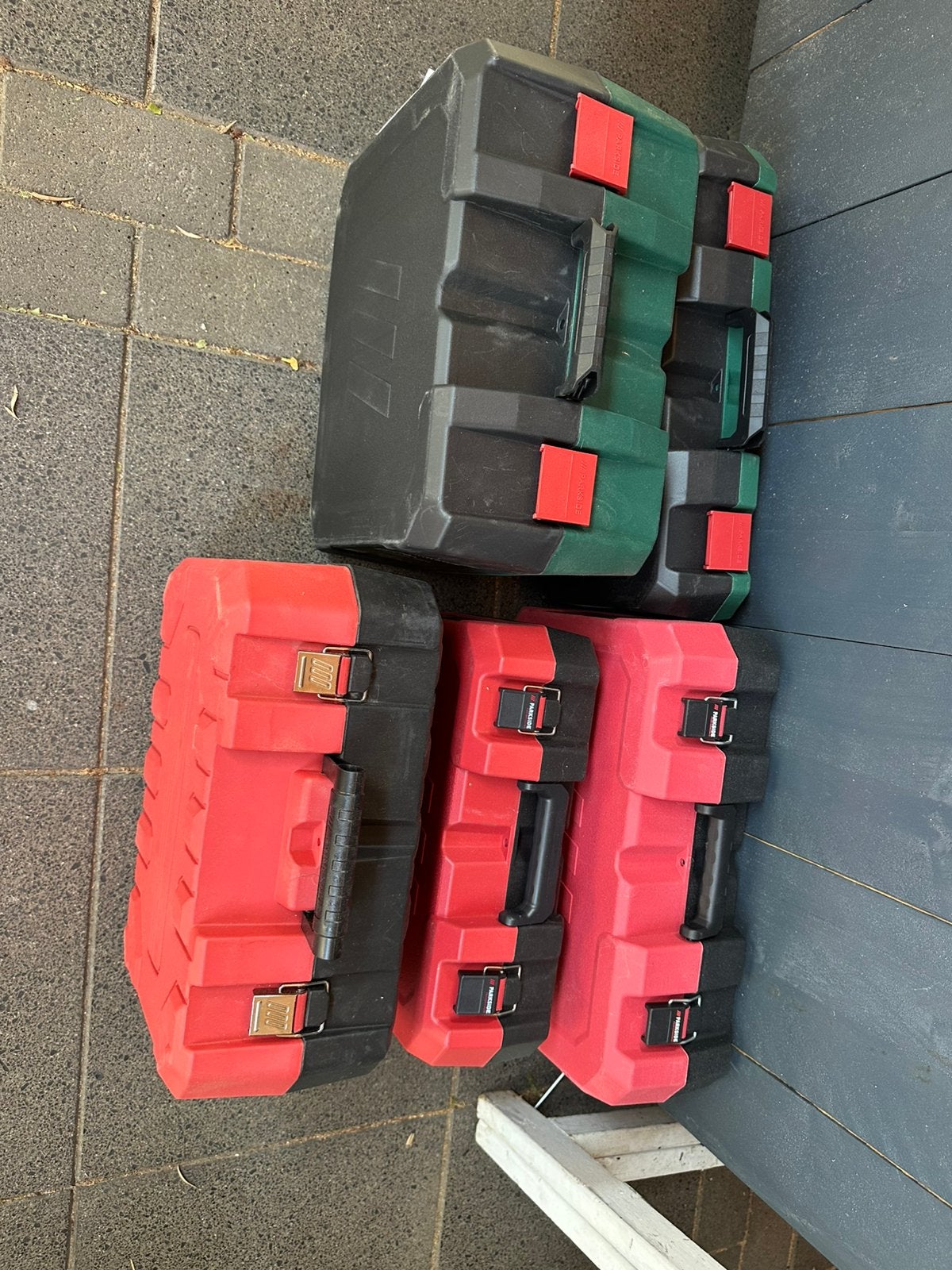 LEGE Parkside gereedschap koffers, Ophalen of Verzenden, Zo goed als nieuw