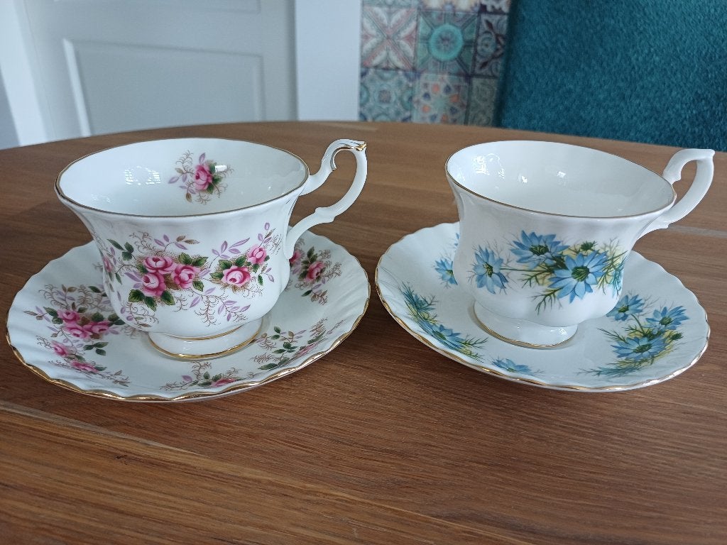 Royal Albert Diverse Kop en Schotels/2 losse bordjes, Ophalen, Zo goed als nieuw, Overige stijlen, Kop(pen) en/of Schotel(s)