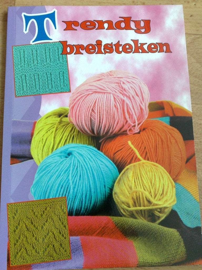 Boek = Trendy Breisteken, Verzenden, Zo goed als nieuw, Breien, Patroon of Boek