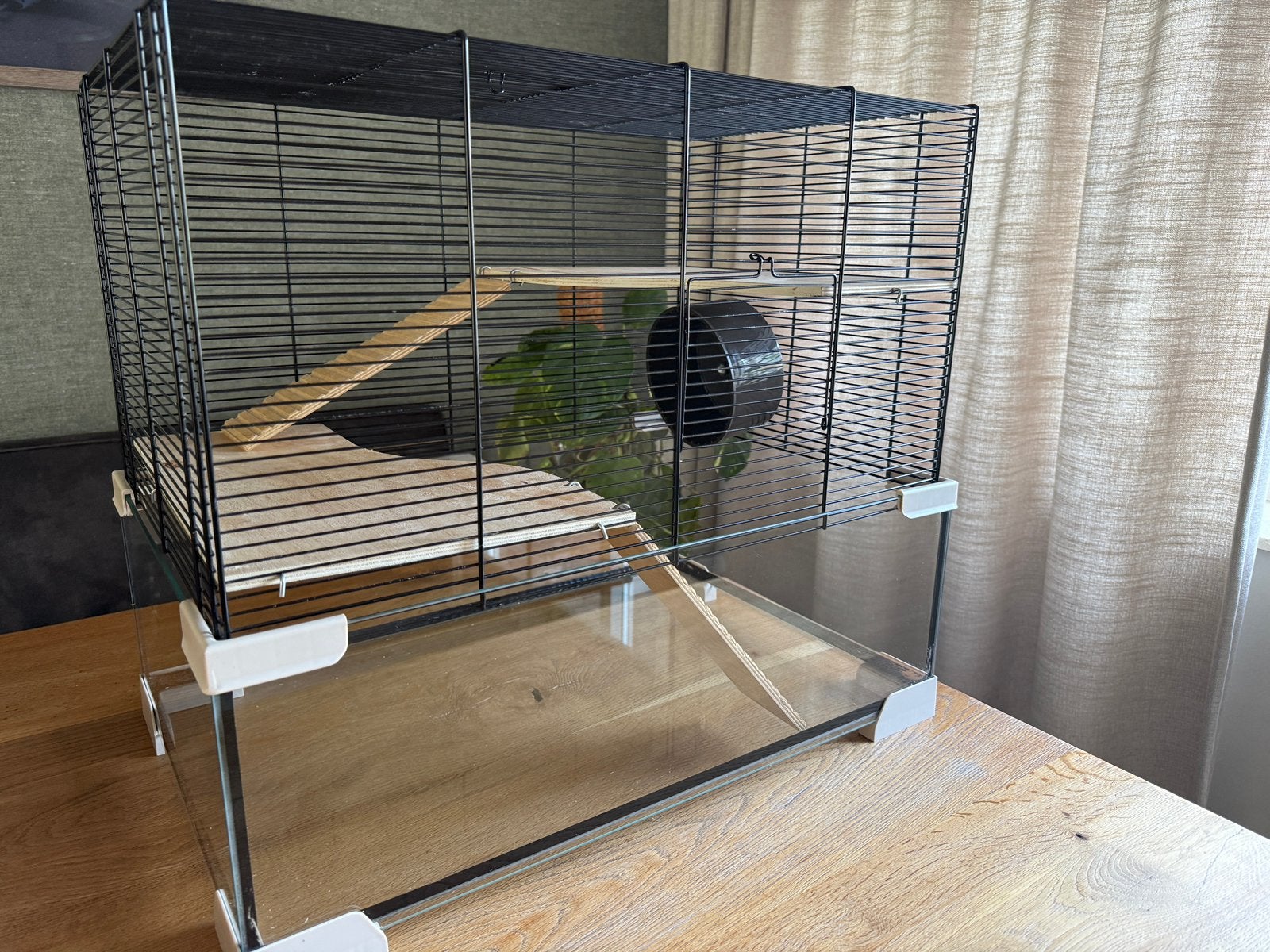Hamsterkooi Ferplast 59.5x39x52.5, Dieren en Toebehoren, Kooi, Gebruikt, Minder dan 75 cm, Hamster