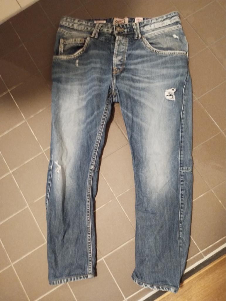 Vintage Pepe 73 London Jeans Bulldog Bruiser maat W36/L30, Ophalen of Verzenden, Blauw, W36 - W38 (confectie 52/54)