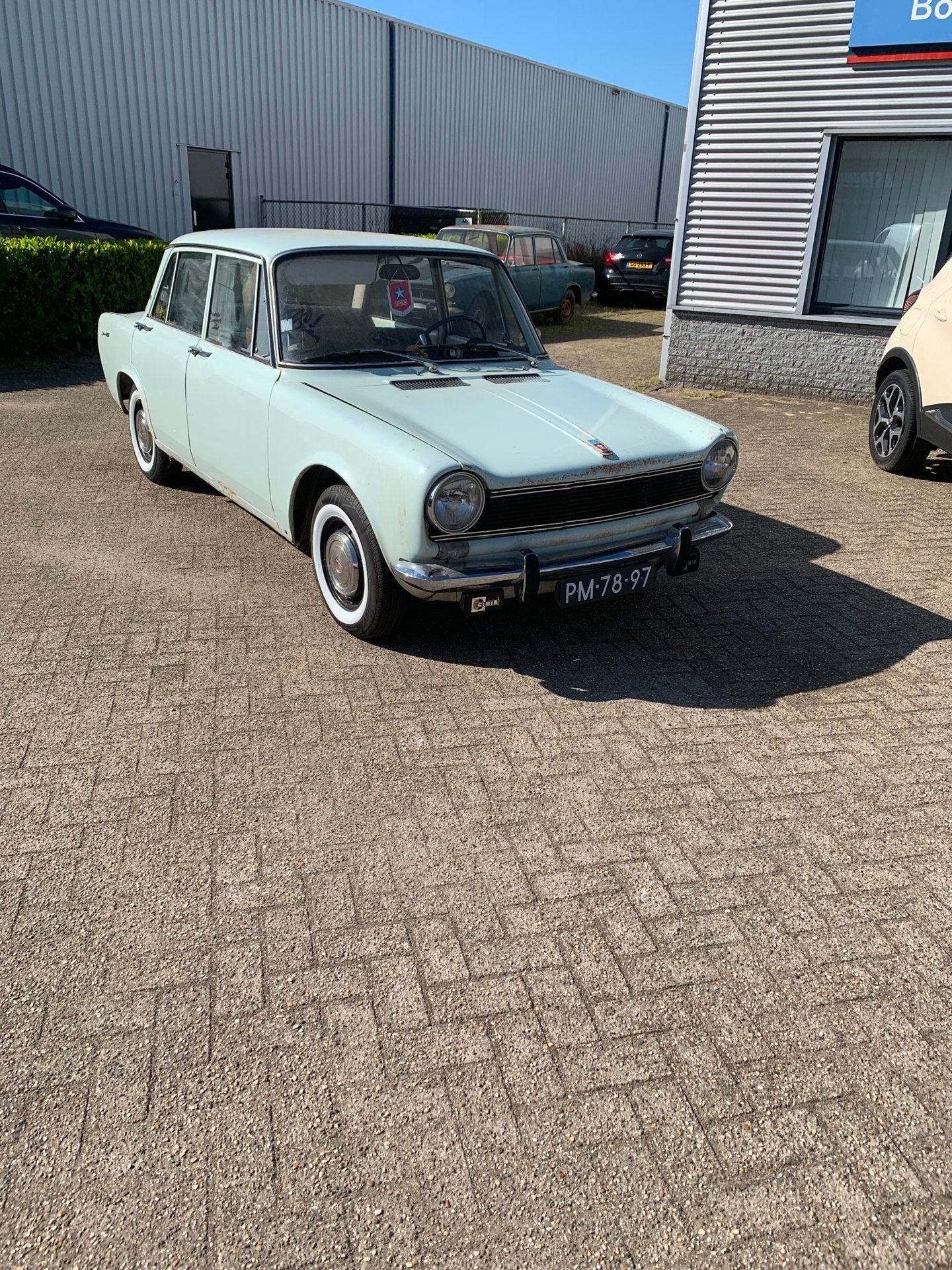 Simca SIMCA 1300 GL, Auto's, Gebruikt, 61 pk, Wit, 960 kg