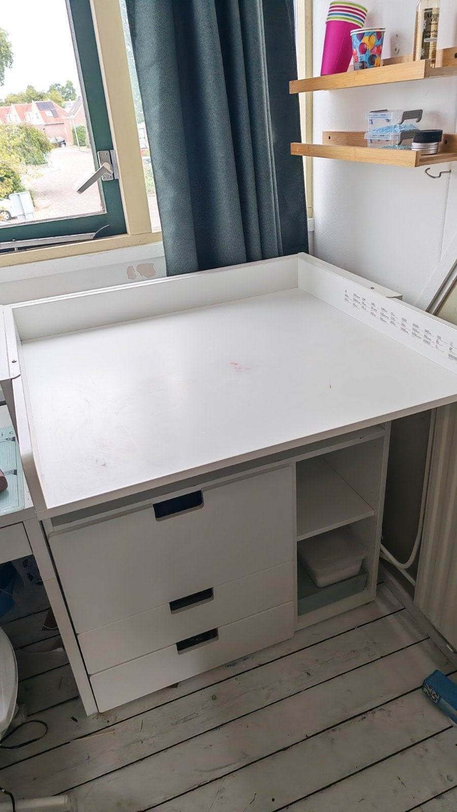 commode, Kinderen en Baby's, Kinderkamer | Stapelbedden en Hoogslapers, Ophalen, Gebruikt, Stapelbed