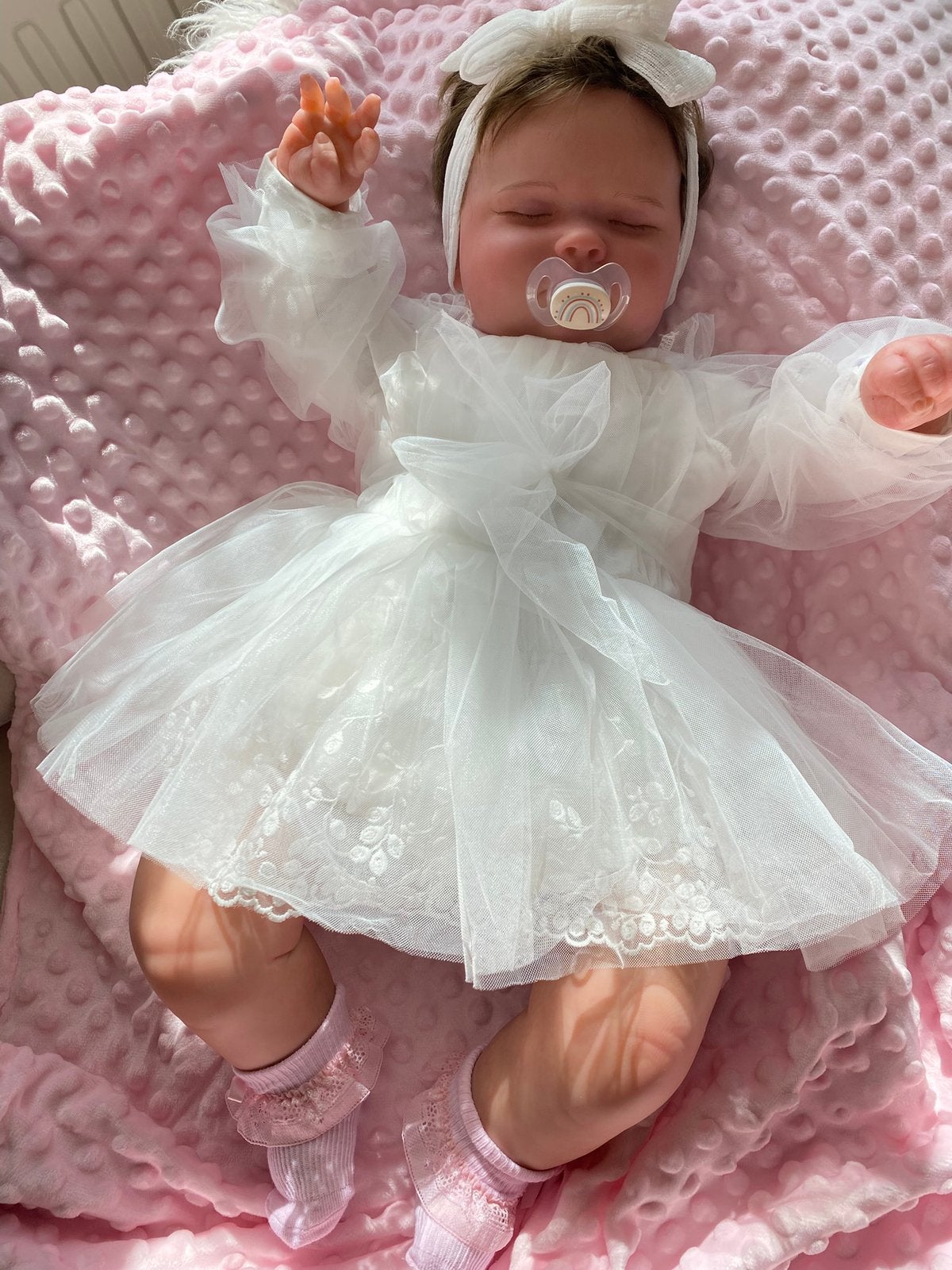Handgemaakte babypop reborn 🎀  Emi nieuw, Verzamelen, Poppen, Verzenden, Nieuw, Pop