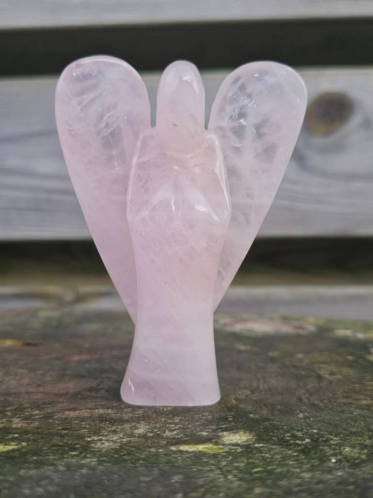 Mooi lichte rozenkwarts engel, Ophalen of Verzenden, Nieuw