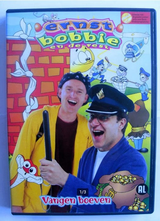 Ernst Bobbie en de rest - vangen boeven (originele dvd), Alle leeftijden, Tv-serie, Zo goed als nieuw, Komedie