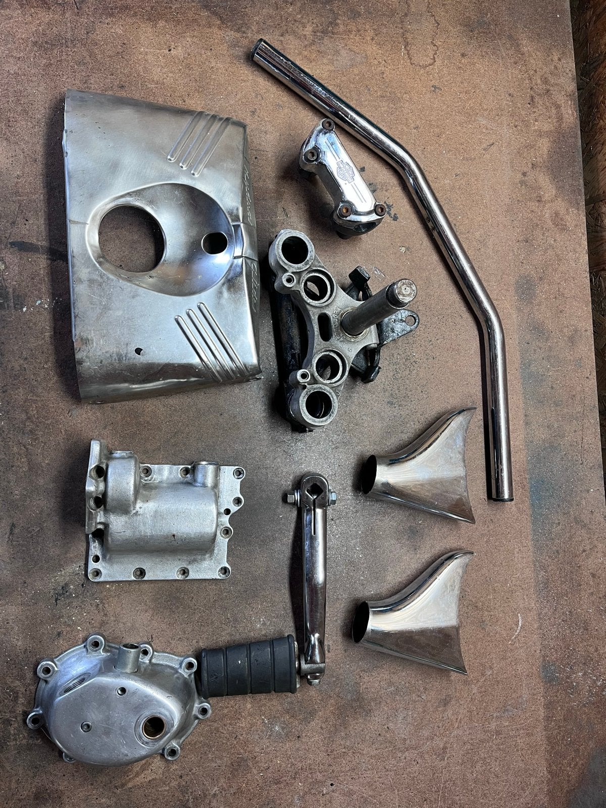 Onderdelen divers, shovelhead ironhead, Verzenden, Gebruikt