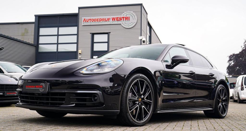 Porsche Panamera Sport Turismo 2.9 4 E-Hybrid | Sport Chrono, Automaat, 14 kWh, 38 km/l, Zwart