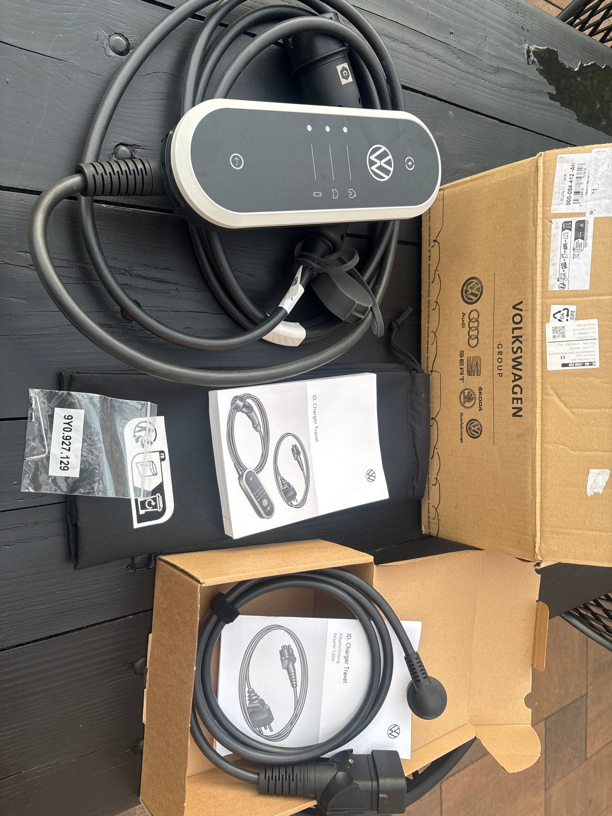 Volkswagen ID. Charger Travel 11kW Type 2 Laadpaal, Ophalen of Verzenden, Zo goed als nieuw, Laadpaal en Laadkabel