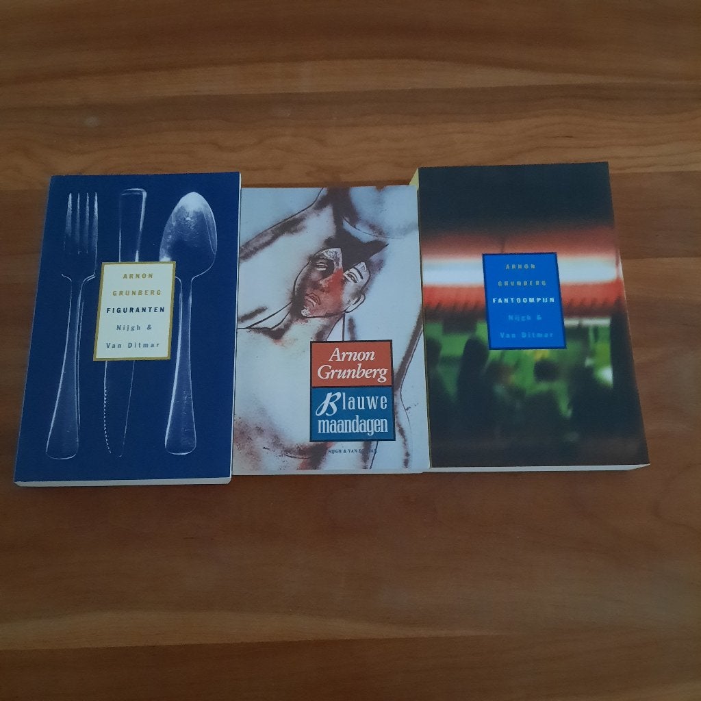 3 x boeken van Arnon Grunberg, Gelezen, Ophalen of Verzenden, Nederland, Arnon Grunberg