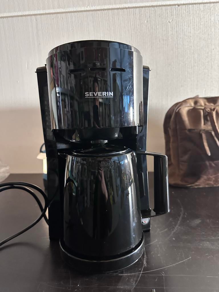 Nieuwe Severin Koffiemachine - Perfect voor elke koffieliefh, ., 10 kopjes of meer, Gemalen koffie, Ophalen of Verzenden