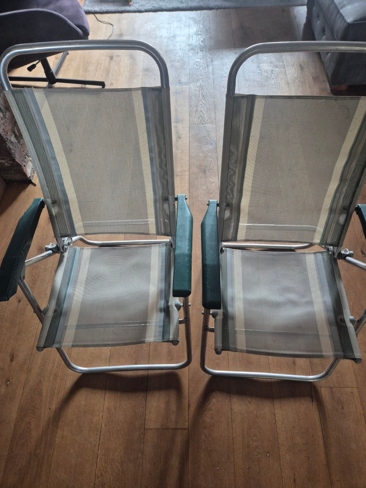 Klapstoel campingstoel, Ophalen