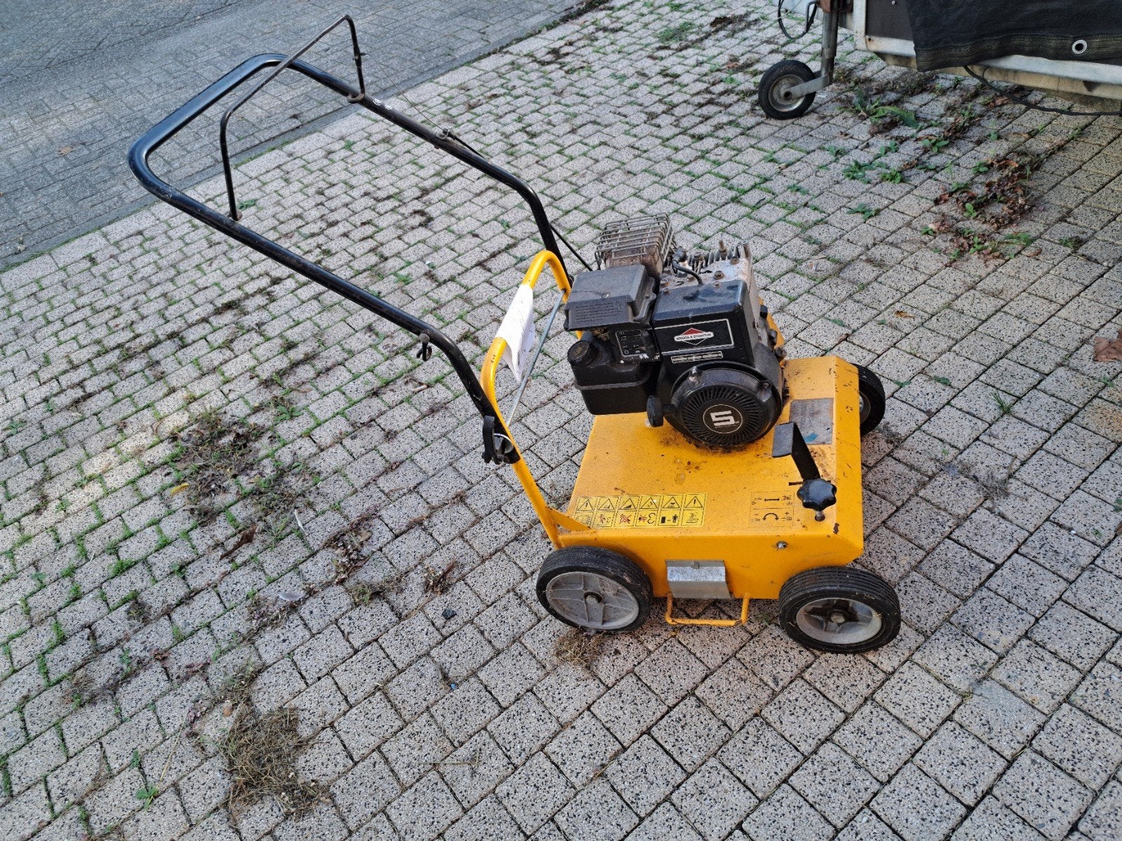 Stiga VBF 40 benzine verticuteermachine - start niet, Tuin en Terras, Ophalen, Gebruikt, Benzine, Stiga