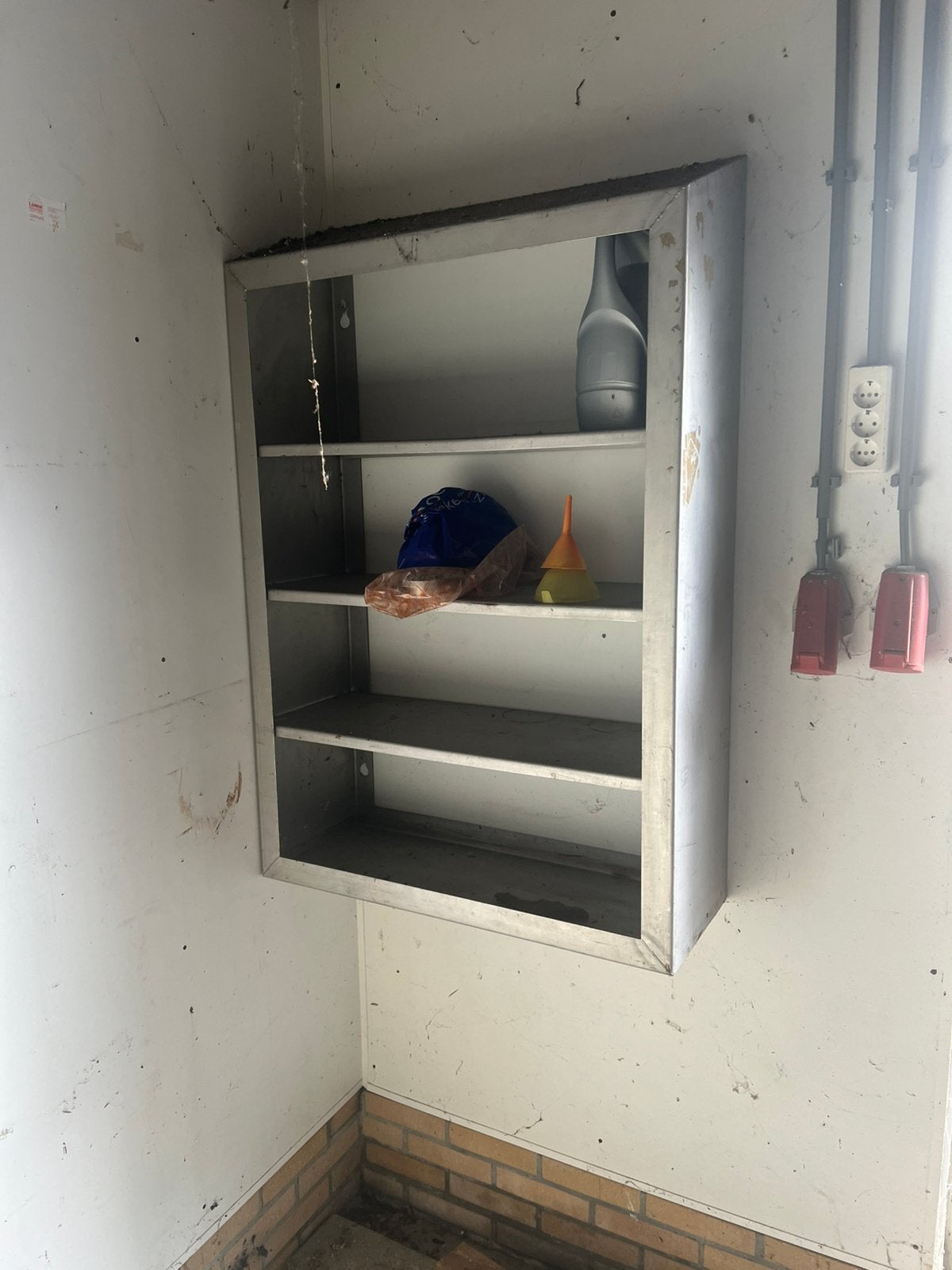 Rvs opbergkast, Ophalen, Zo goed als nieuw