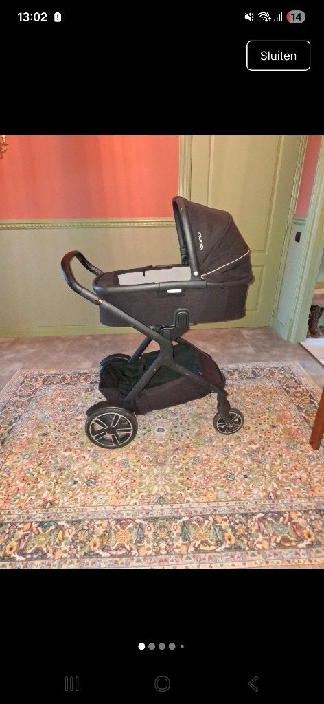 Nuna demi grow kinderwagen, Overige merken, Gebruikt, Ophalen of Verzenden, Combiwagen