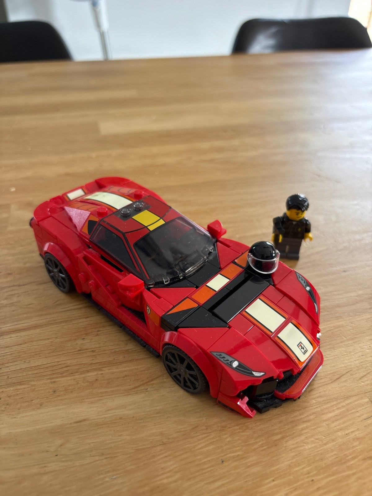 LEGO Speed Champions Ferrari F8 Tributo met minifiguur, Ophalen of Verzenden, Zo goed als nieuw