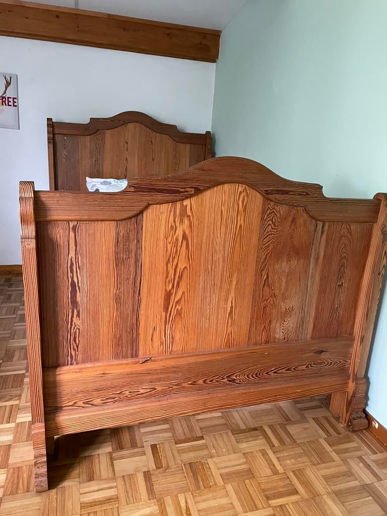 Antiek houten bed (twijfelaar), Ophalen