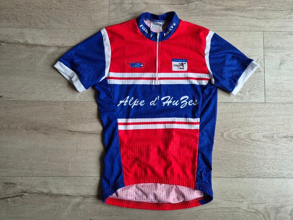 Retro shirt Alpe D'Huez - Maat: S, Ophalen of Verzenden, Gebruikt, Kleding