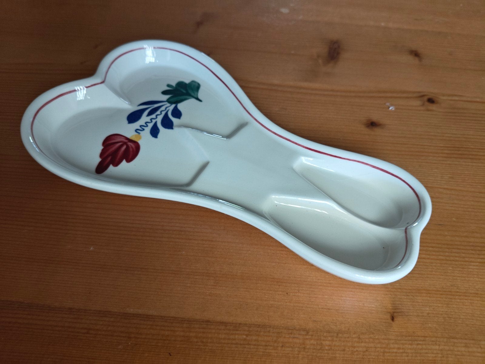 Boerenbont lepel legger, Ophalen of Verzenden, Zo goed als nieuw, Aardewerk, Overige typen