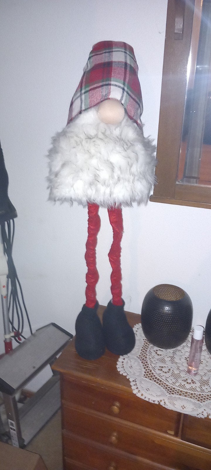 pluche kerstkabouter (of gnoom) staande versie, Diversen, Ophalen of Verzenden, Nieuw