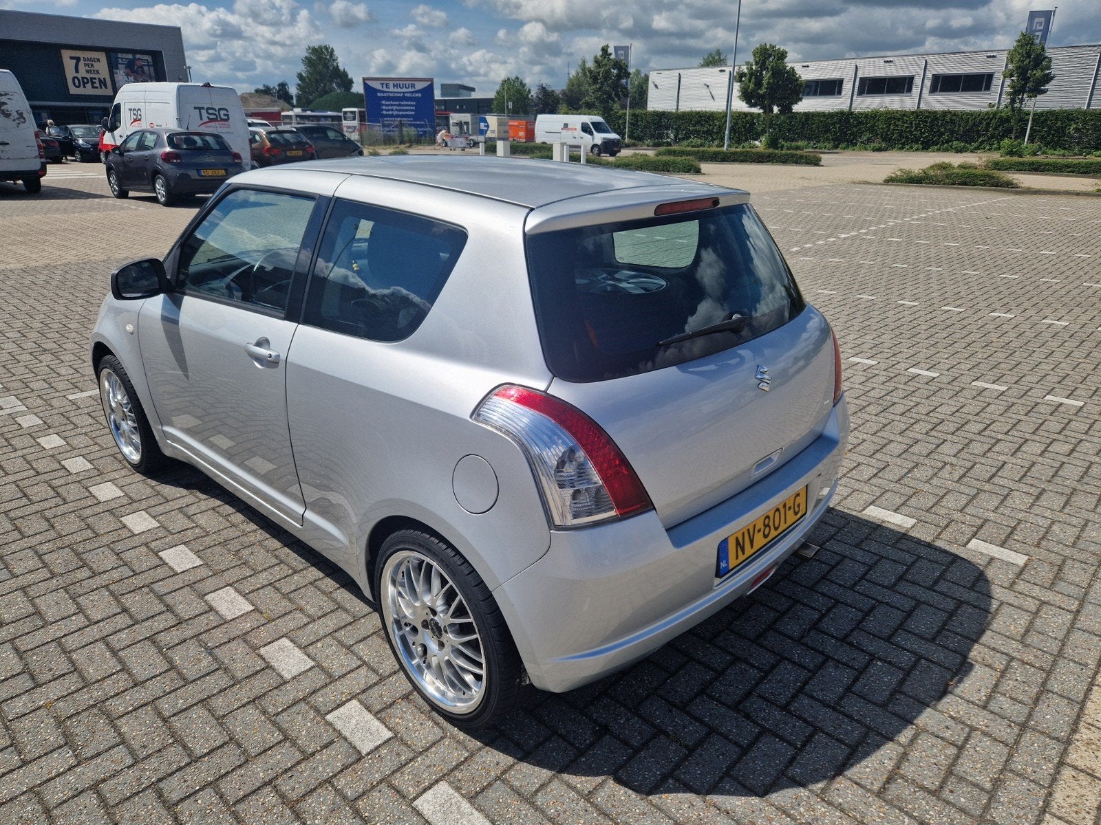 Hele mooie Suzuki Swift 1.3 3D 2006 Grijs, Auto's, Suzuki, Particulier, Swift, Benzine, C, Hatchback, Handgeschakeld, Geïmporteerd