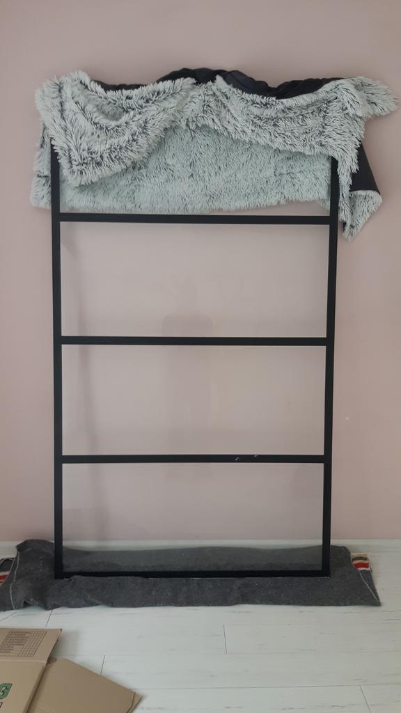 Douchescherm glas met zwarte rand, Ophalen, 25 tot 50 cm, 50 tot 100 cm, Overige typen