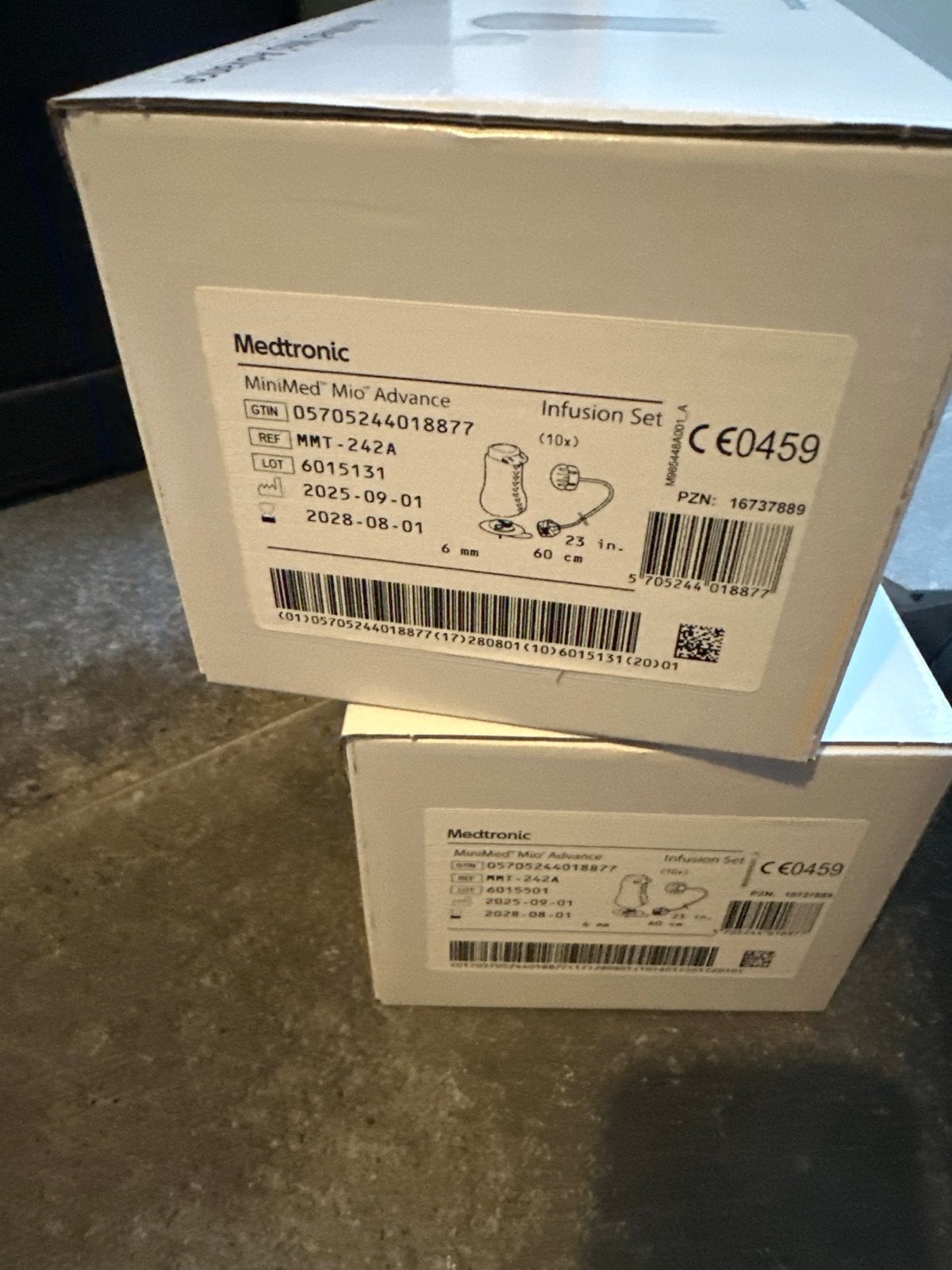 Mio advance 6 mm, Ophalen