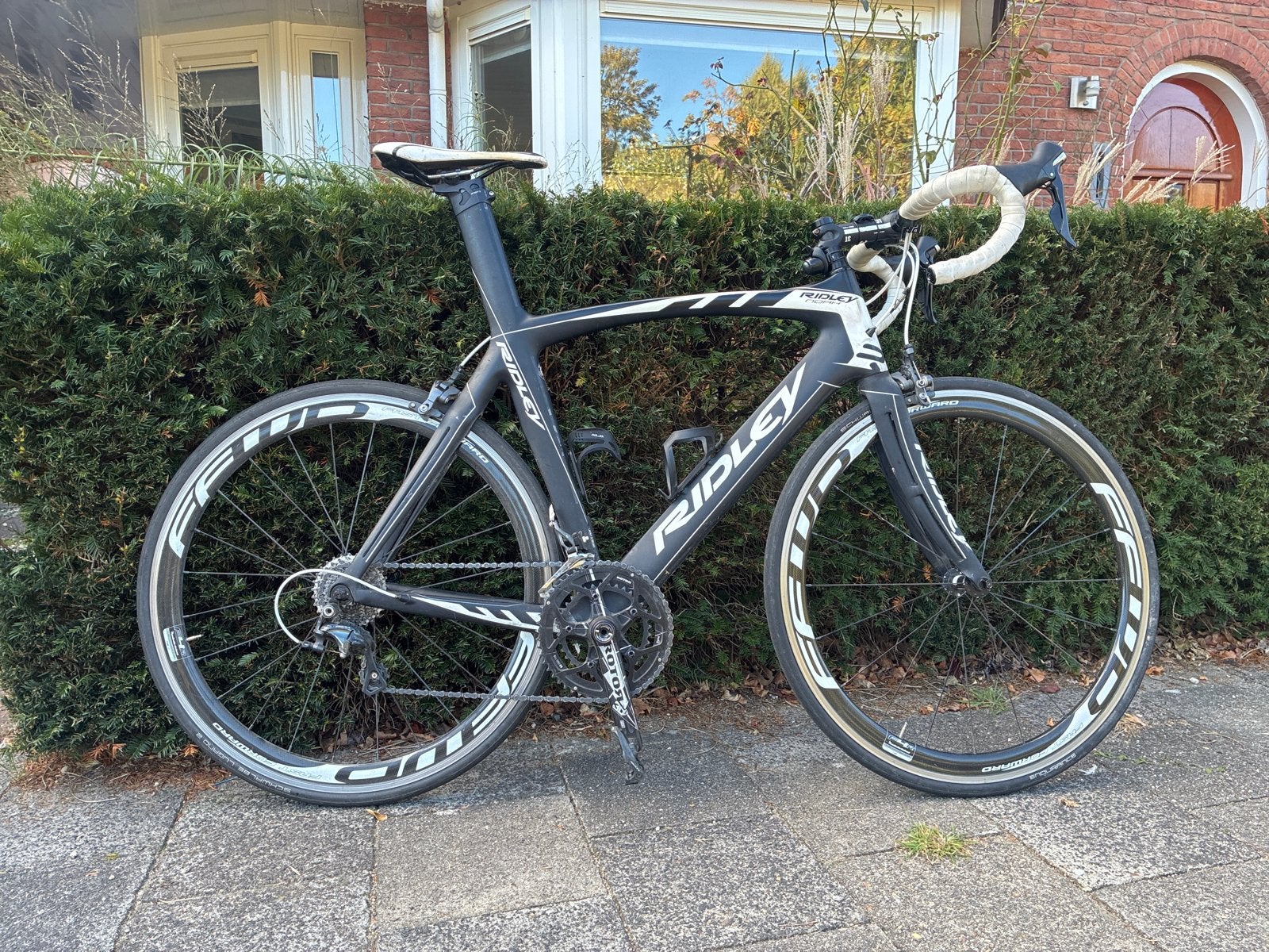 Ridley racefiets - Carbon frame - FFWD wielen, Gebruikt, Carbon, Overige maten, 57 tot 61 cm