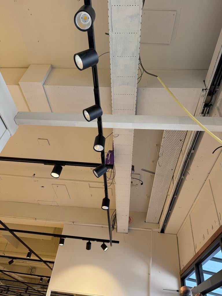 LED Railspots, Huis en Inrichting, Lampen | Spots, Gebruikt, Metaal of Aluminium, Ophalen of Verzenden, Led