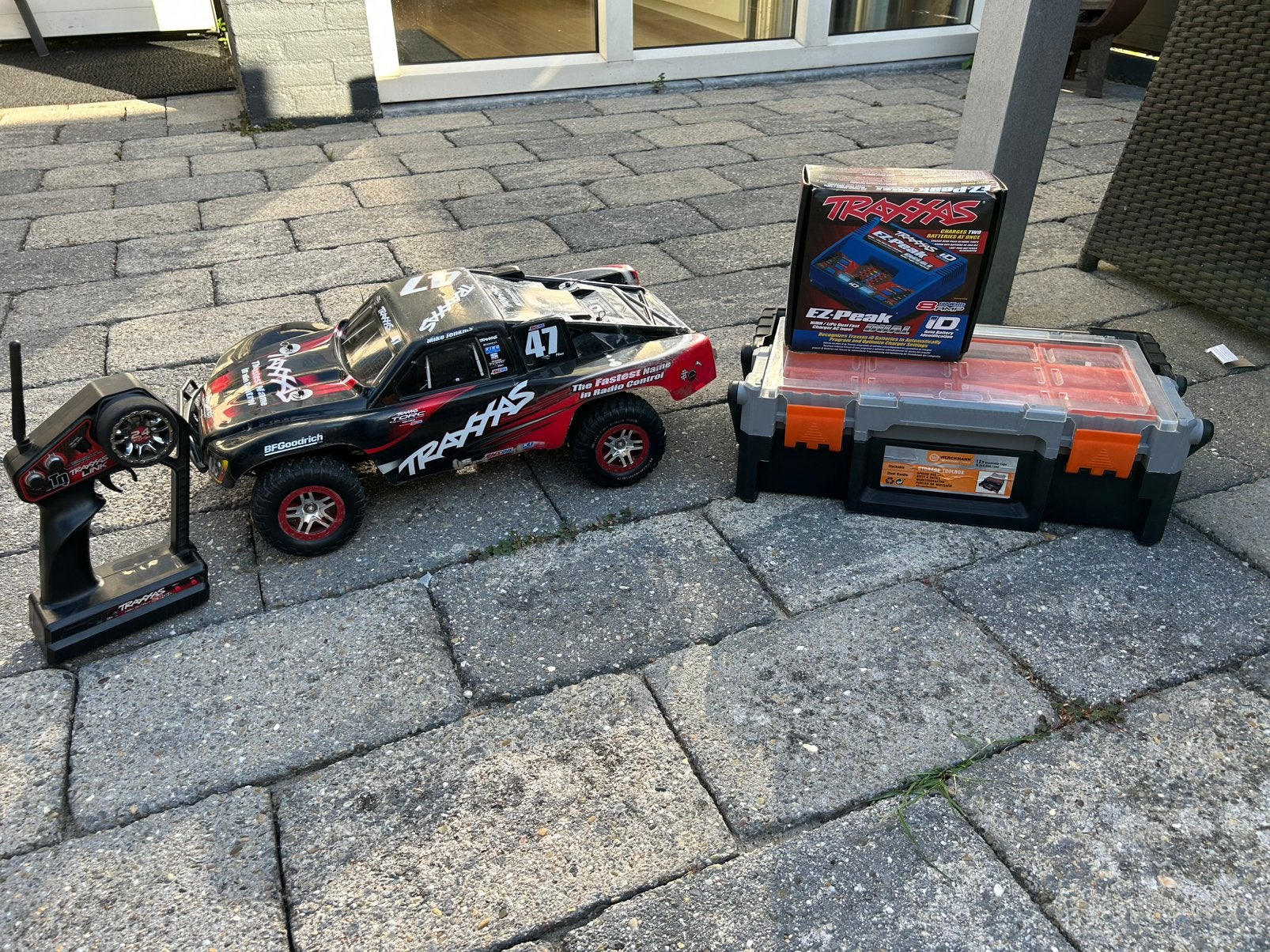 Traxxas slash 4x4, Gebruikt, Auto offroad, Schaal 1:10, Ophalen