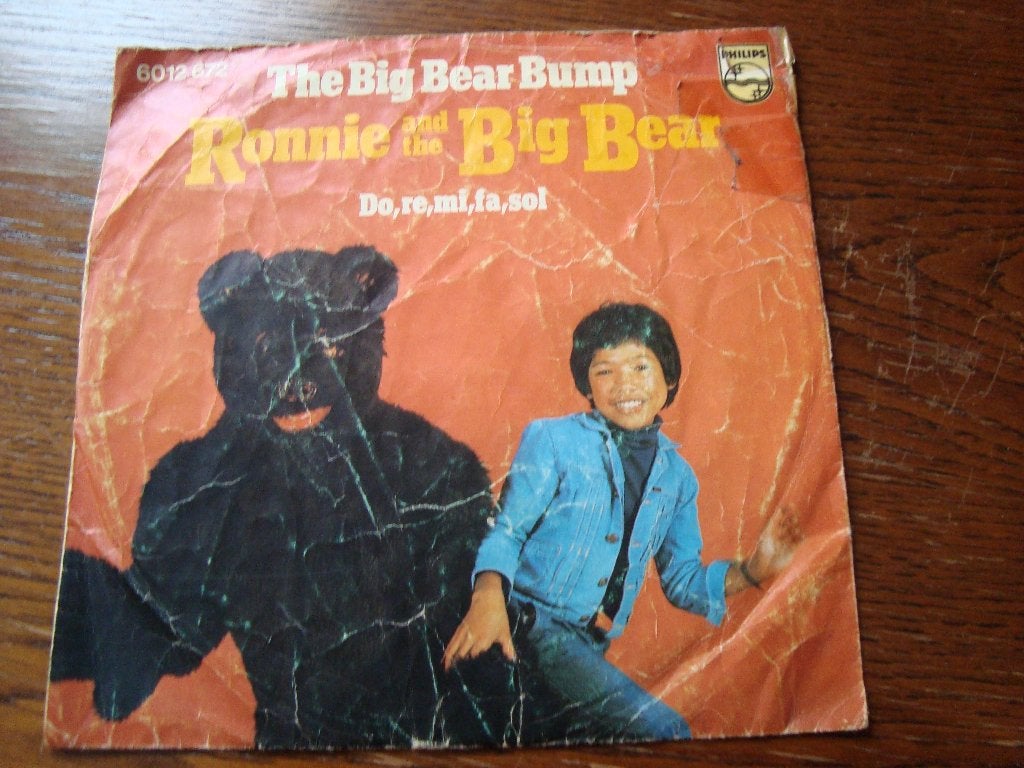 Ronnie and the big bear the big bear bump, Ophalen of Verzenden, Zo goed als nieuw, Pop