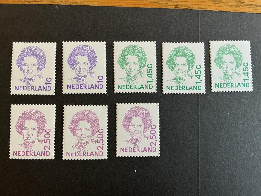 Doorgestanste zegels div, Verzenden, Na 1940, Postfris