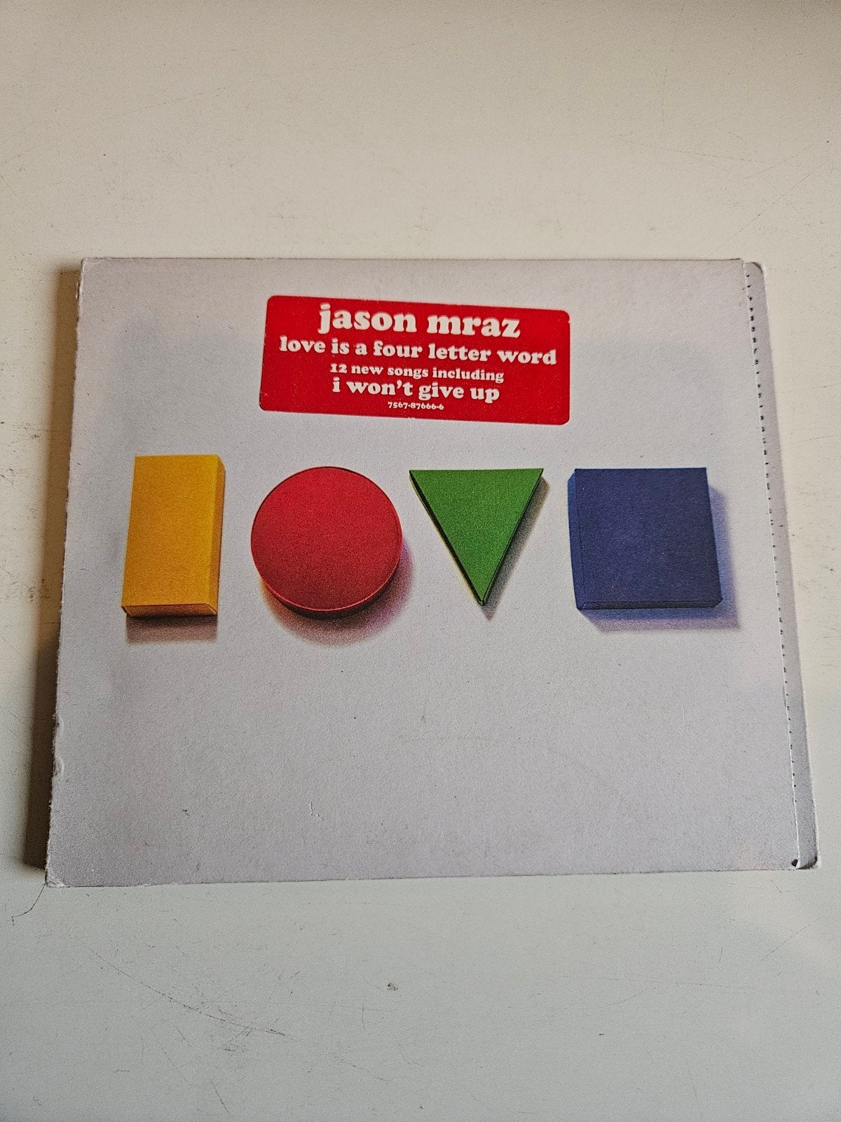 Jason Mraz - Love Is A Four Letter Word CD, Ophalen of Verzenden, Gebruikt, Pop, Album