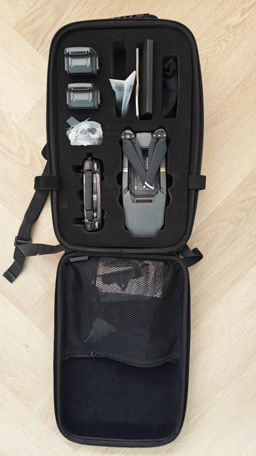 DJI Mavic Pro in nieuwstaat (batterijen te vervangen), 250 tot 900 gram, Cameradrone, 5 tot 10 kilometer, Zo goed als nieuw