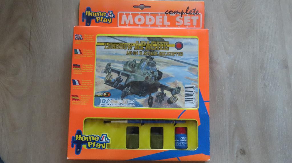 AH-64D Apache Italeri 1/72, 1:72 tot 1:144, Italeri, Helikopter, Nieuw