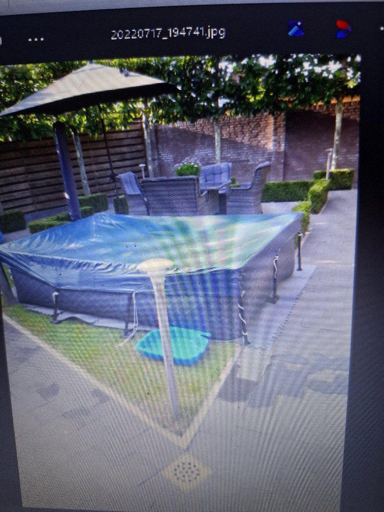 Prachtig groot Zwembad, Tuin en Terras, Zwembad-toebehoren, Ophalen, Zo goed als nieuw