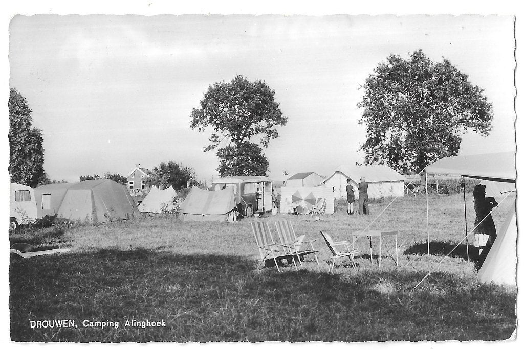 AK Drouwen - Camping Alinghoek, Verzenden, 1960 tot 1980, Gelopen, Drenthe
