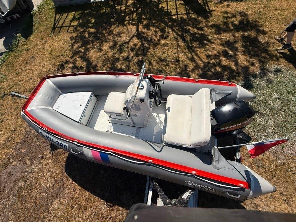 Adventure Lodestar rubberboot, Watersport en Boten, Rubberboten, Ophalen, Hout, 40 pk, Lodestar