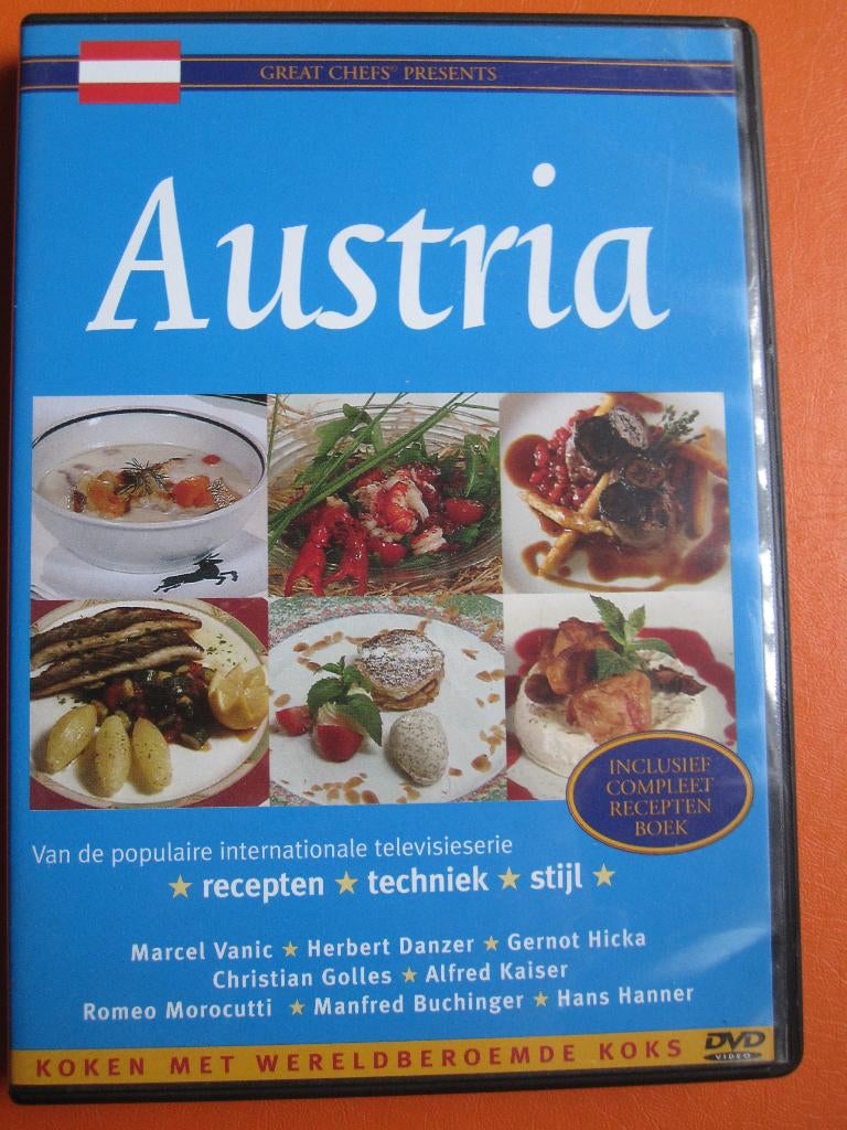 Great Chefs presents - Austria, Alle leeftijden, Ophalen of Verzenden, Zo goed als nieuw, Kunst of Cultuur