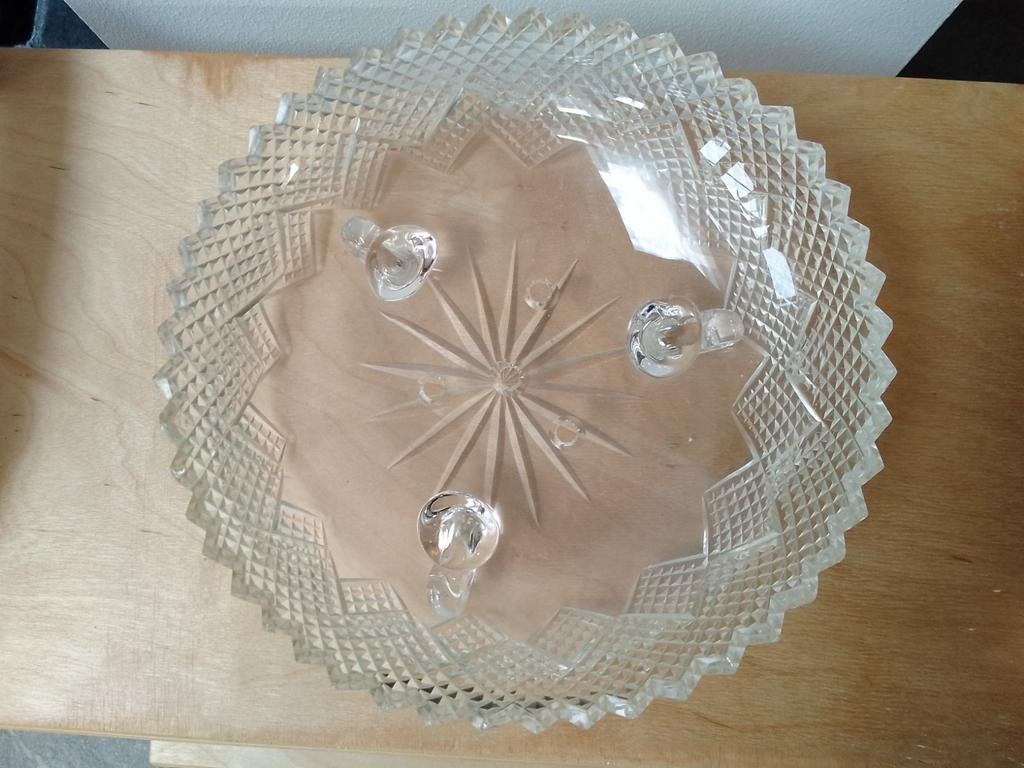Kristallen fruittest, ca 1900, Peill & Putzler(?), Antiek en Kunst, Ophalen of Verzenden