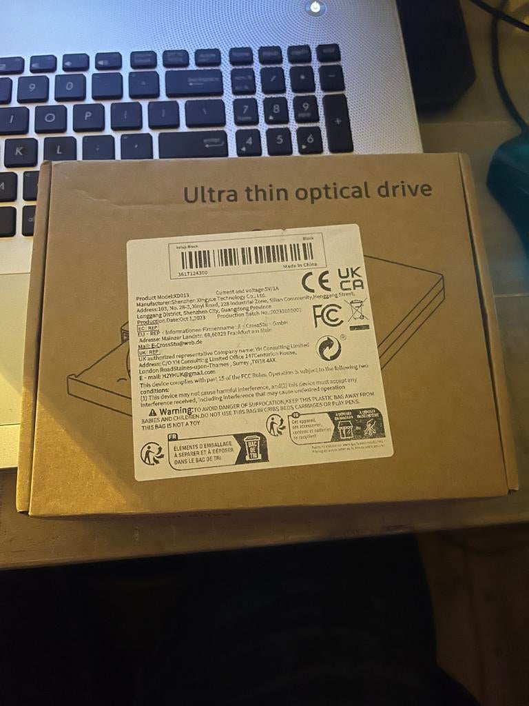Externe usb dvd drive, Ophalen, Nieuw