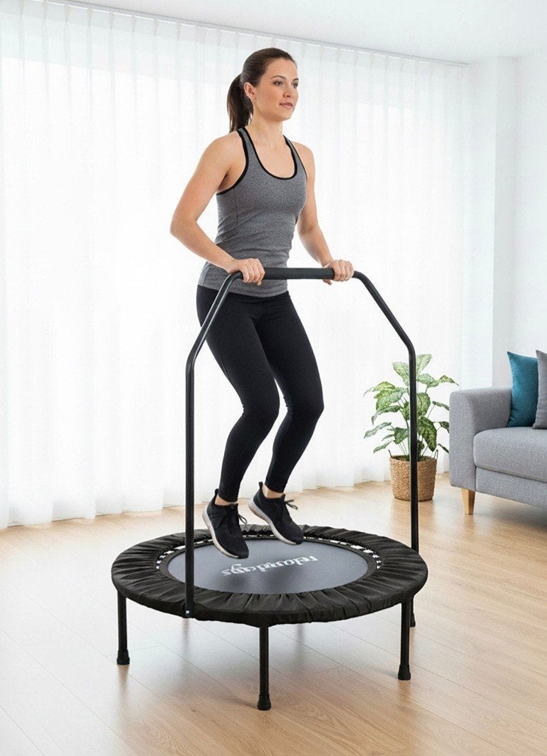 mini trampoline met stang, Sport en Fitness, Ophalen, Nieuw, Overige typen