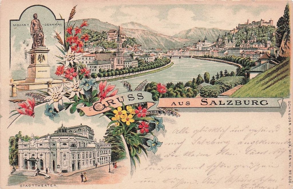 702-161-003 Salzburg, Verzenden, Voor 1920, Oostenrijk
