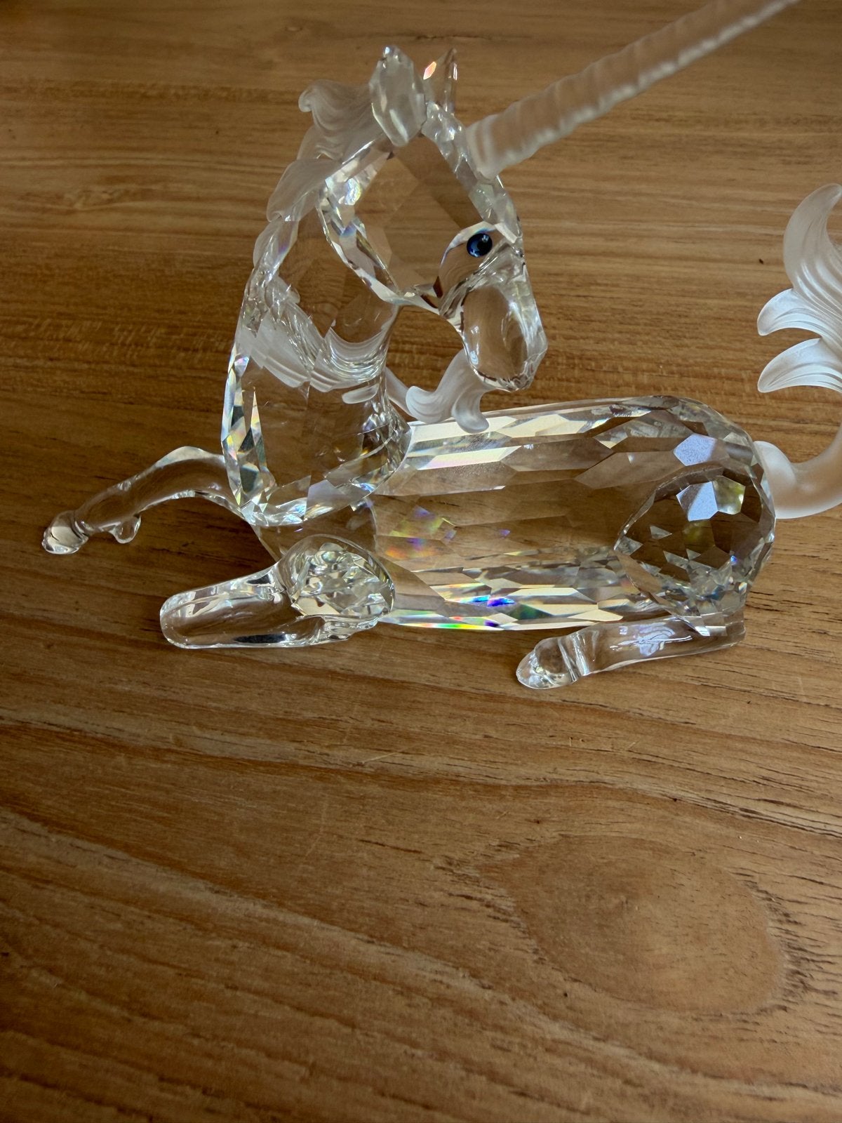 Swarovski Eenhoorn Kristalbeeldje - hoorn los, Ophalen, Gebruikt, Fantasy