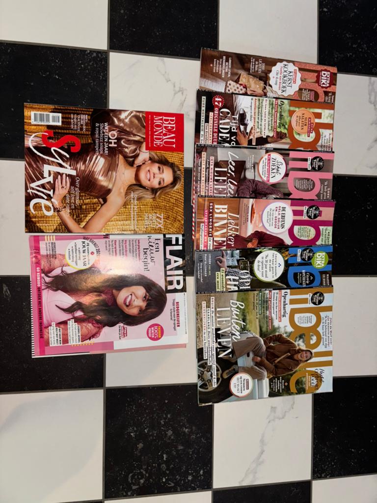 6x libelle en flair en beau monde, Ophalen of Verzenden, Damesbladen