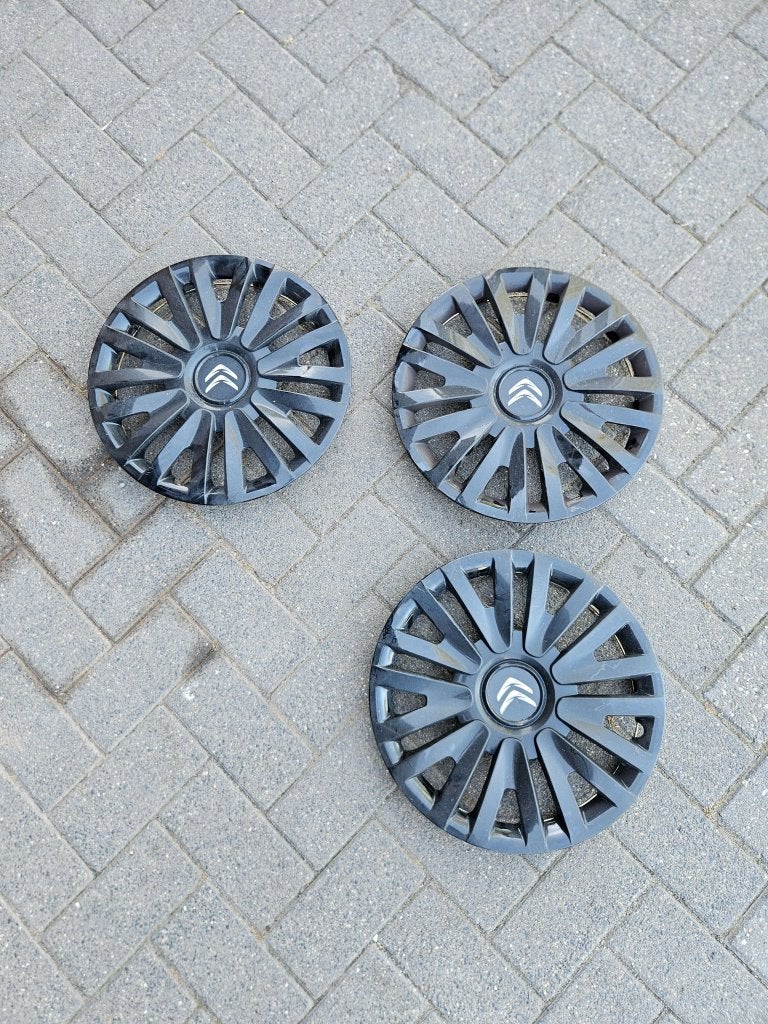 WIELDOPPEN CITROËN 14 INCH, Auto diversen, Wieldoppen, Niet ingevuld, Gebruikt, Niet ingevuld, Ophalen of Verzenden