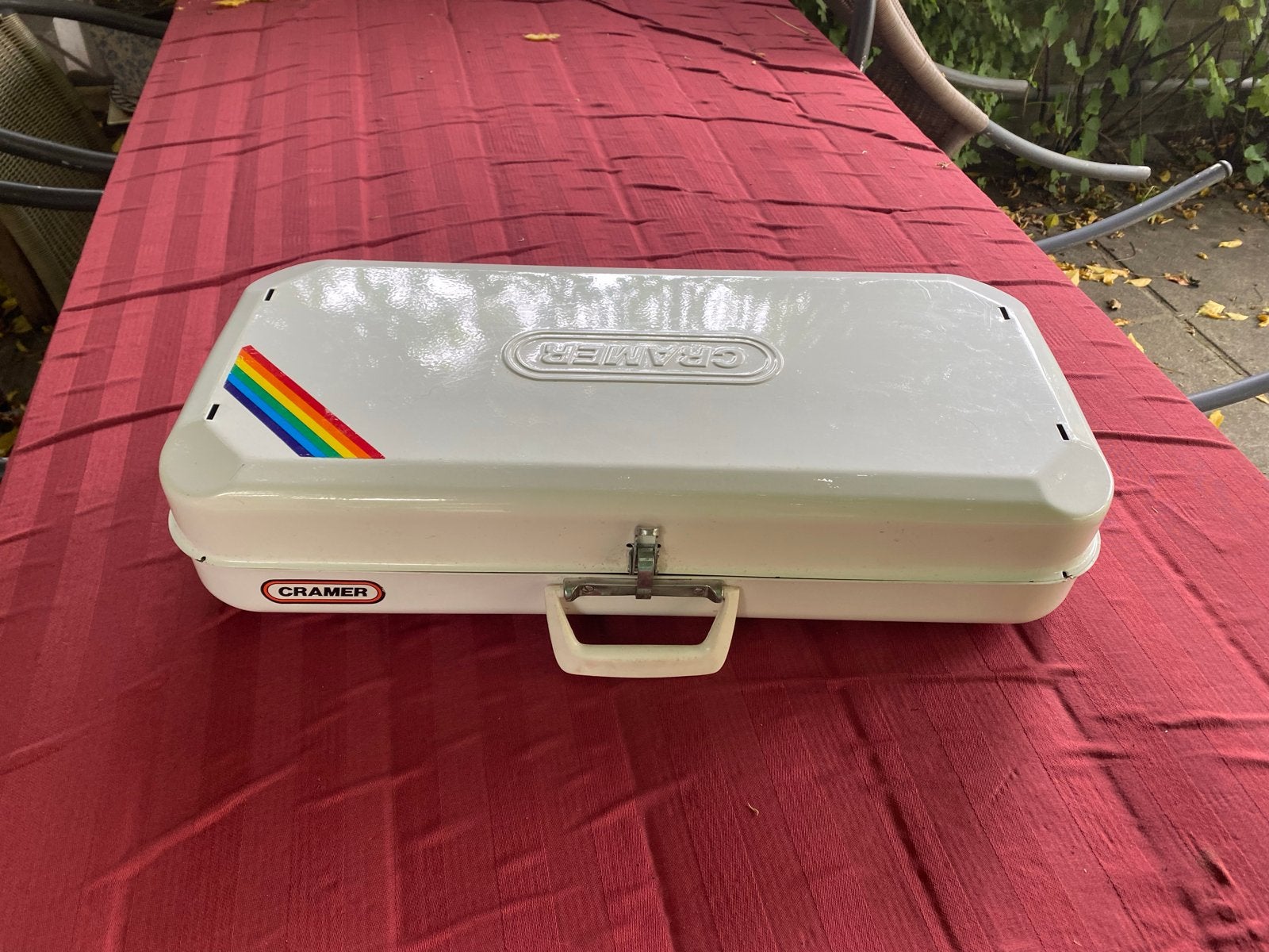 Cramer 3 Koffergrill - Ideale Gasgrill met 3 Pitten, Ophalen of Verzenden, Gebruikt